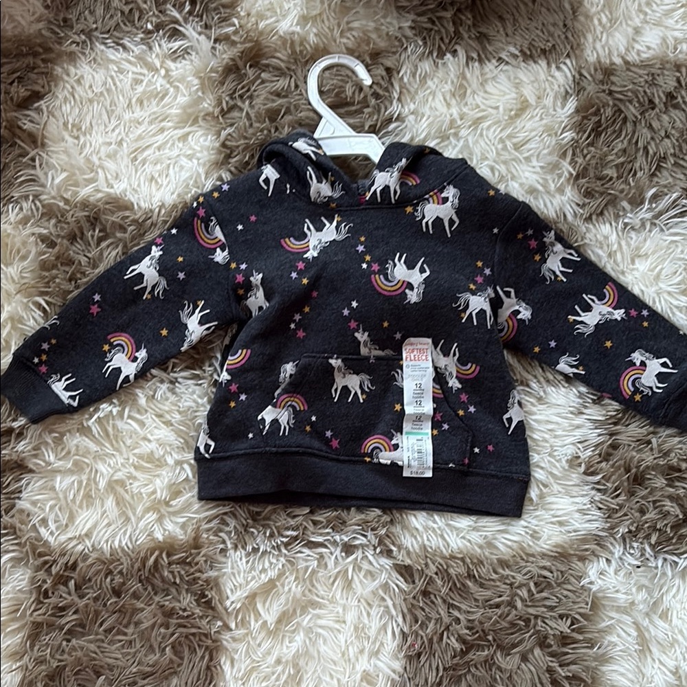 Jumping Beans Unicorn Sweatshirt Hoodie